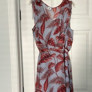 CABi side tie, V-neck dress